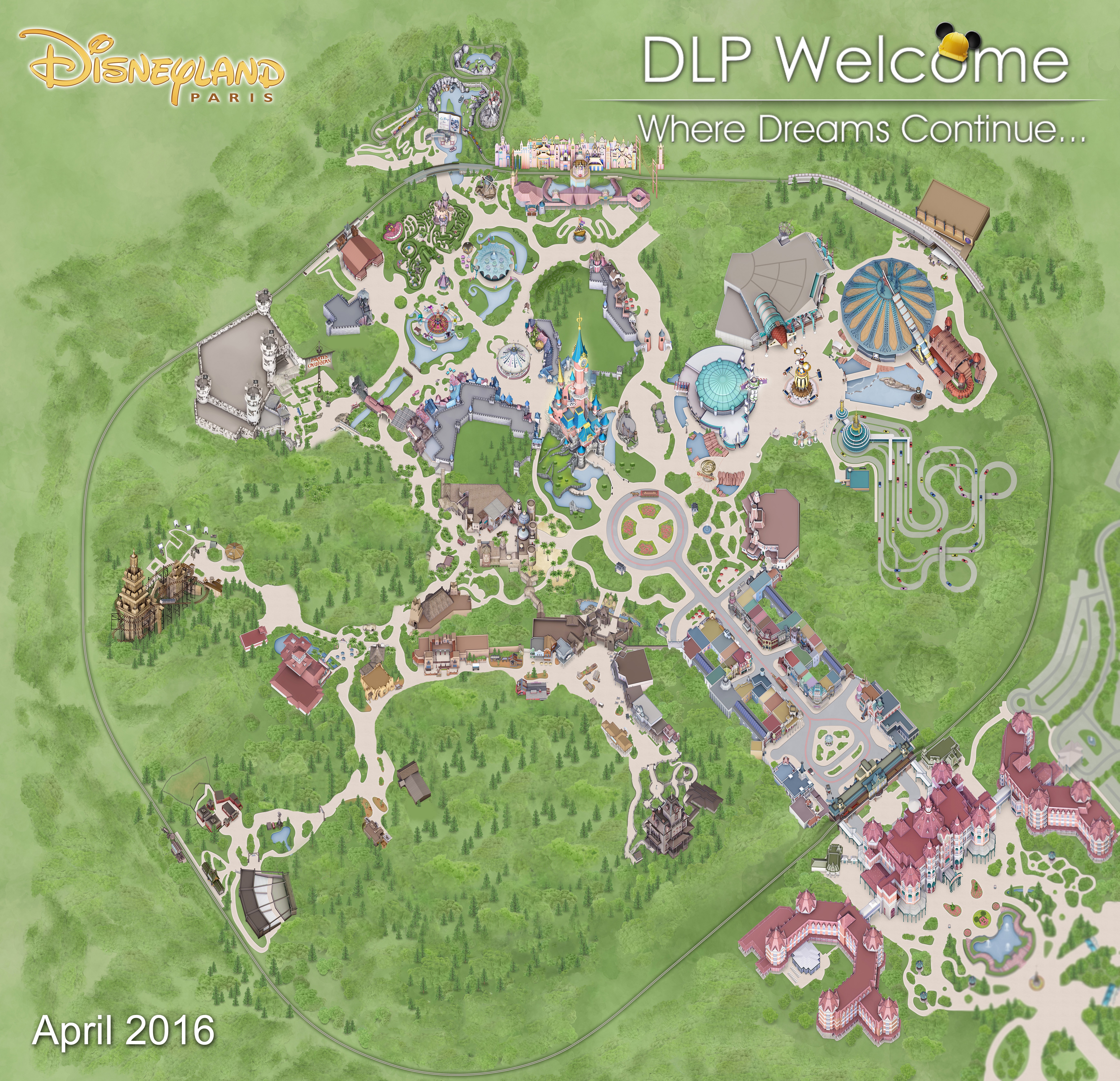 Disneyland Park Plan3