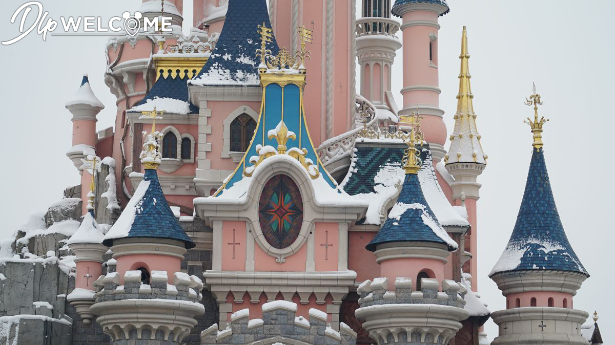 , Disneyland Paris Under a Magical Blanket of Snow