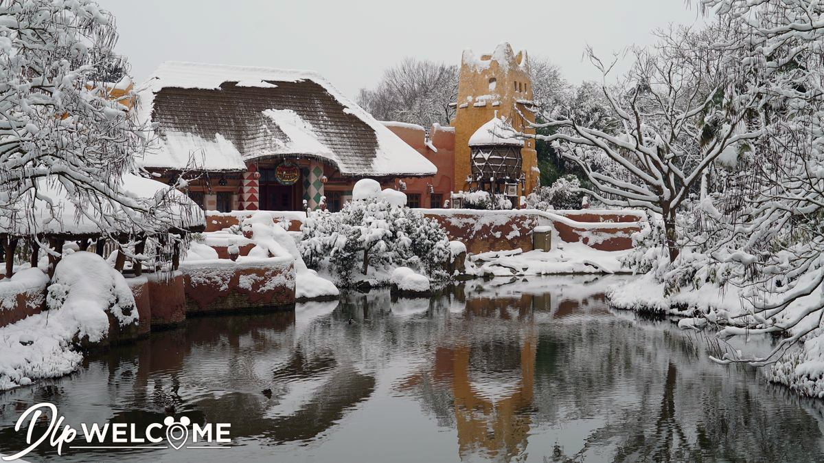 , Disneyland Paris Under a Magical Blanket of Snow