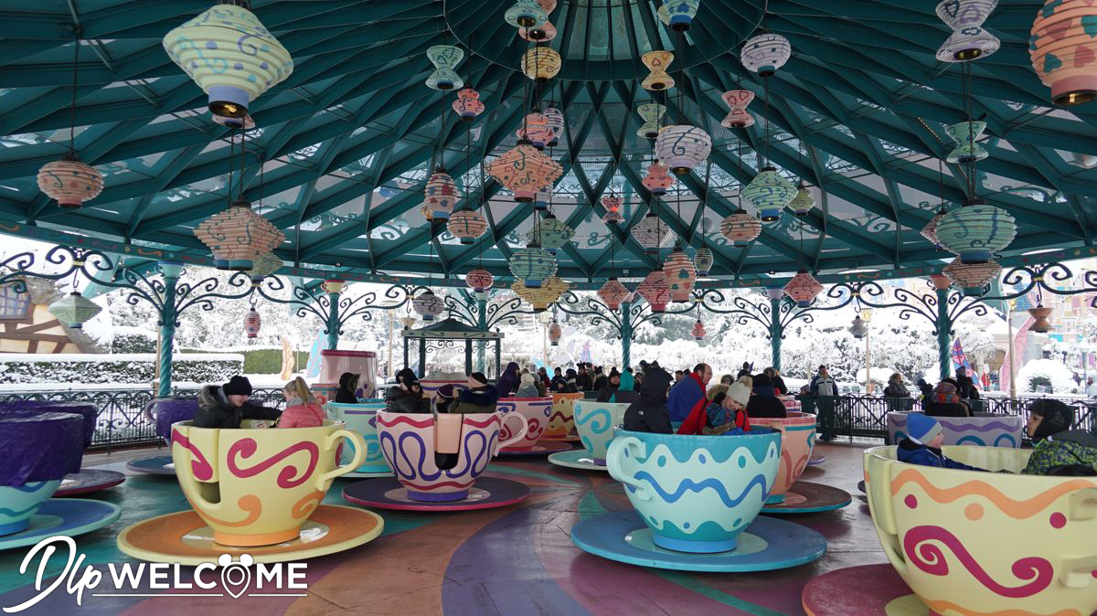 , Disneyland Paris Under a Magical Blanket of Snow