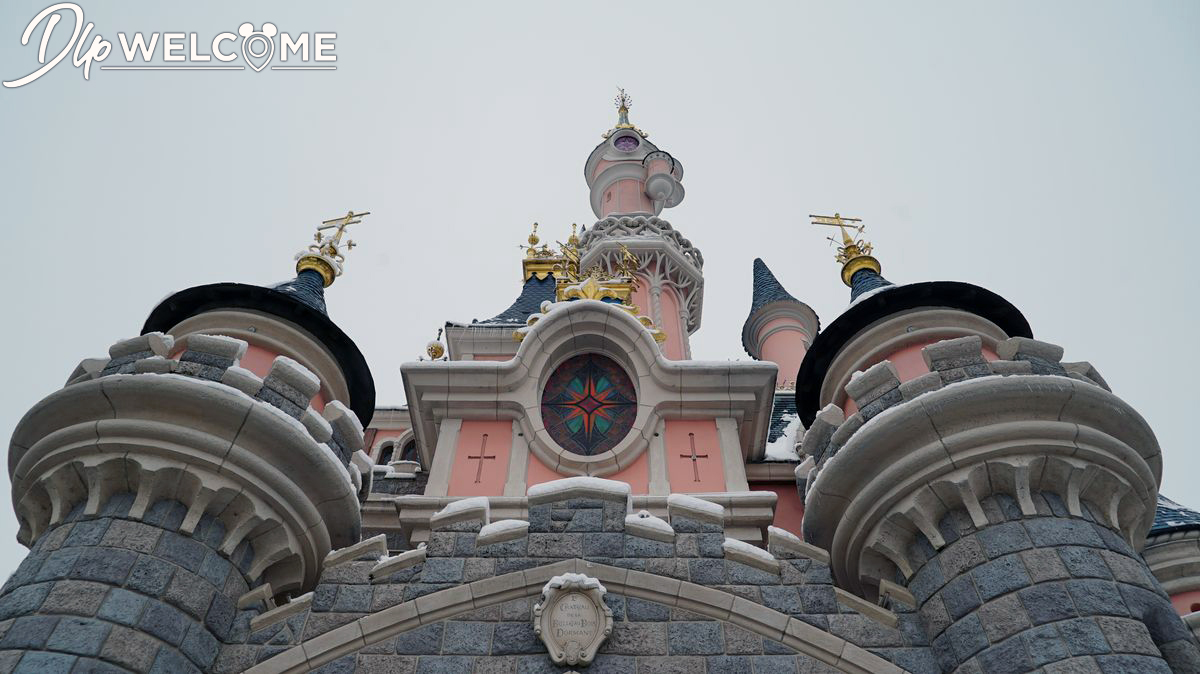 , Disneyland Paris Under a Magical Blanket of Snow