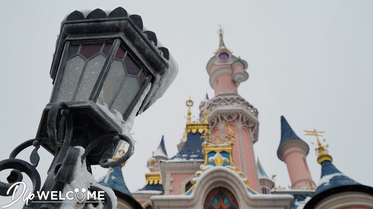 , Disneyland Paris Under a Magical Blanket of Snow