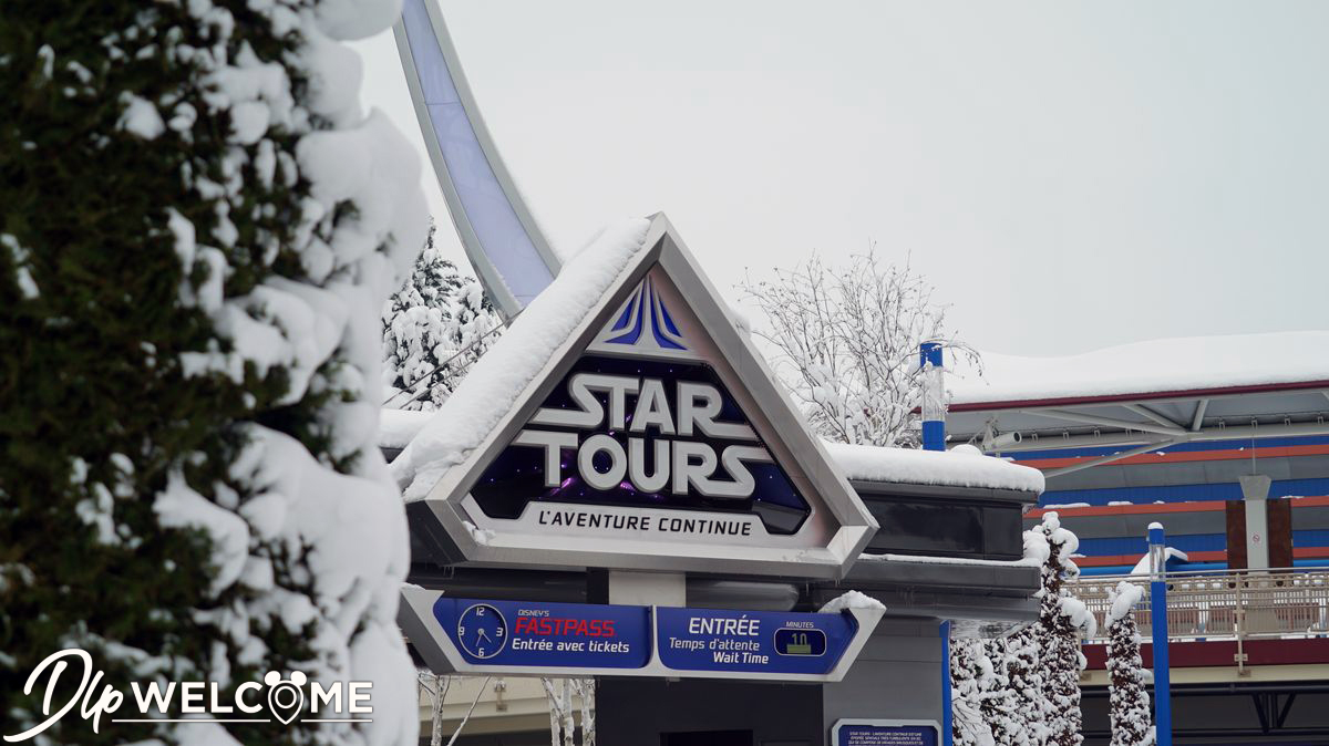 , Disneyland Paris Under a Magical Blanket of Snow