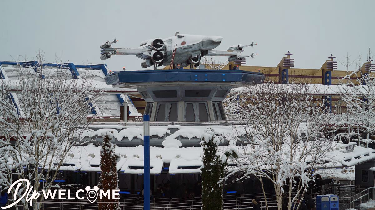 , Disneyland Paris Under a Magical Blanket of Snow