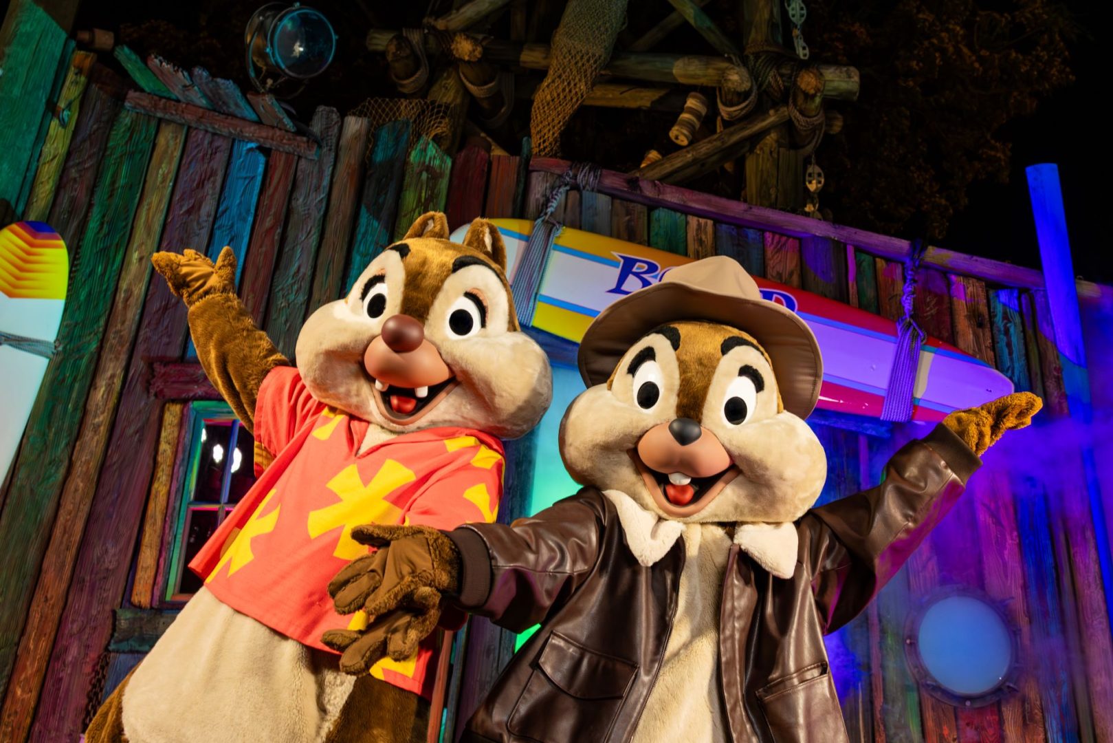 Chip N Dale at Typhoon Lagoon