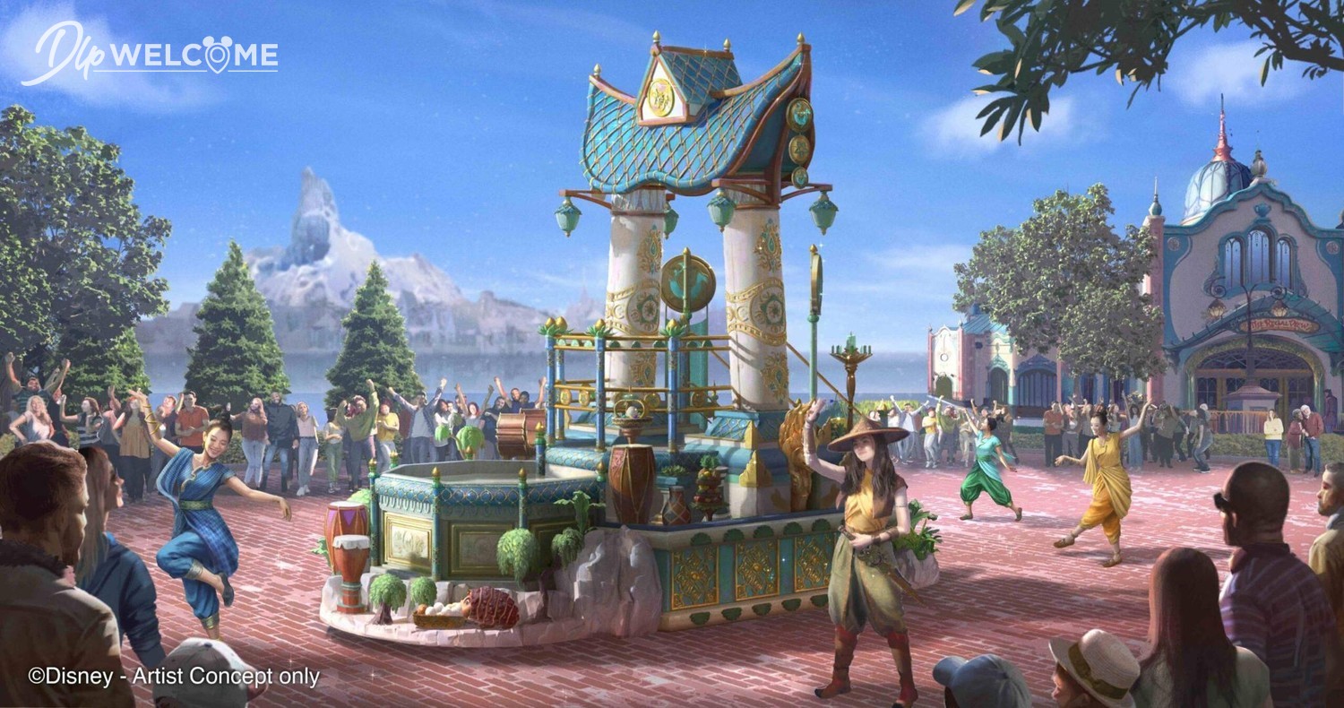 Disney Adventure World: Princess Cavalcade Preparations & Magical Journey