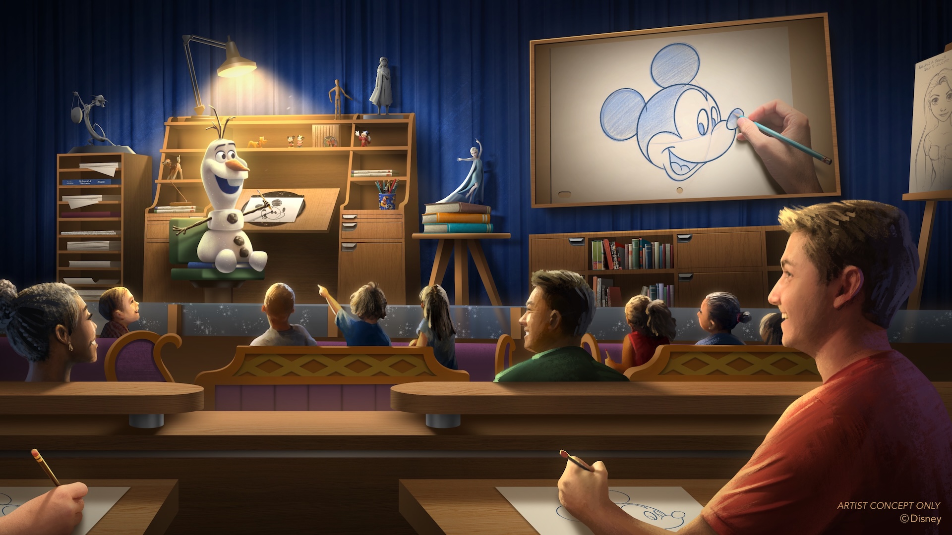 Learn to Draw with Olaf