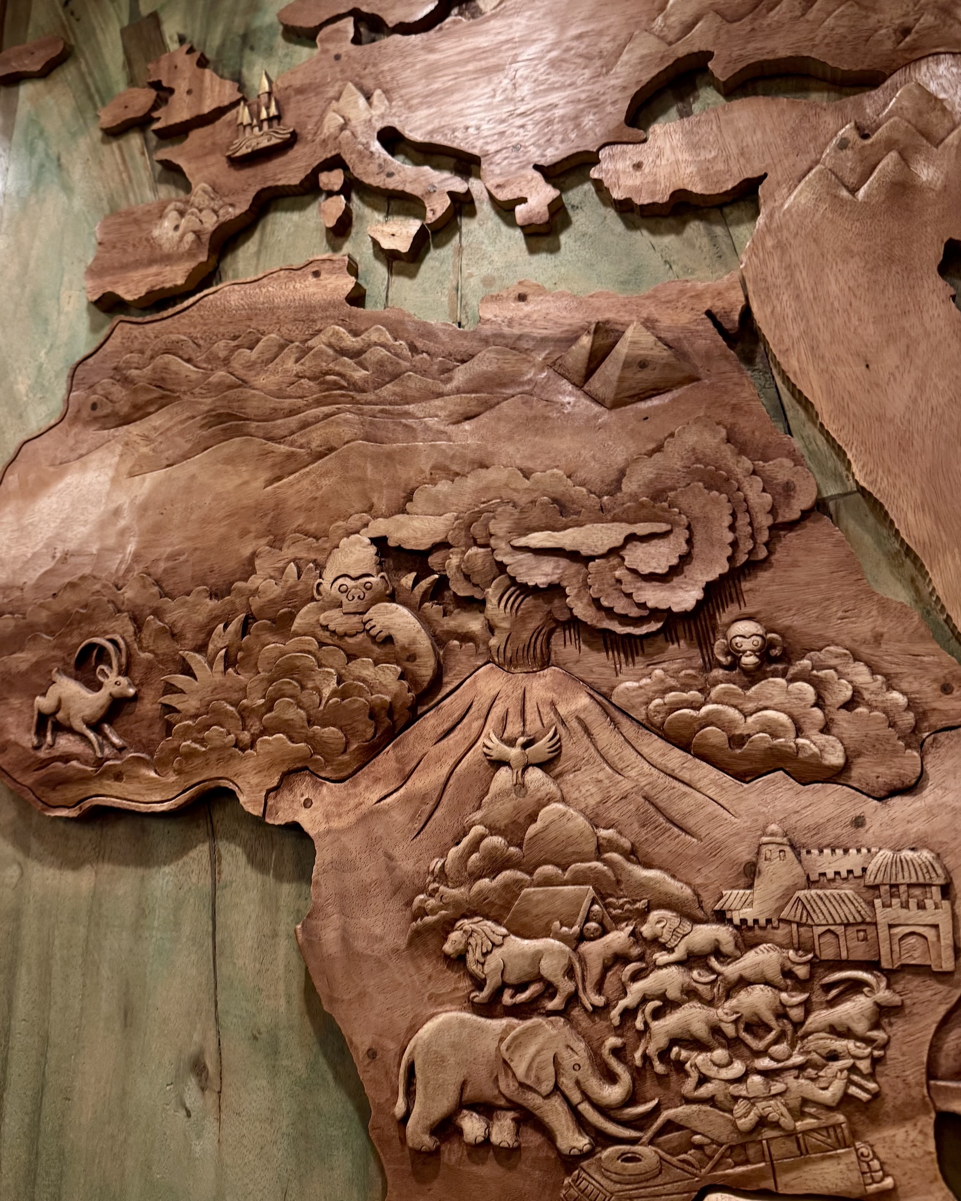 Tiffins Restaurant at Disney's Animal Kingdom Interior Decor