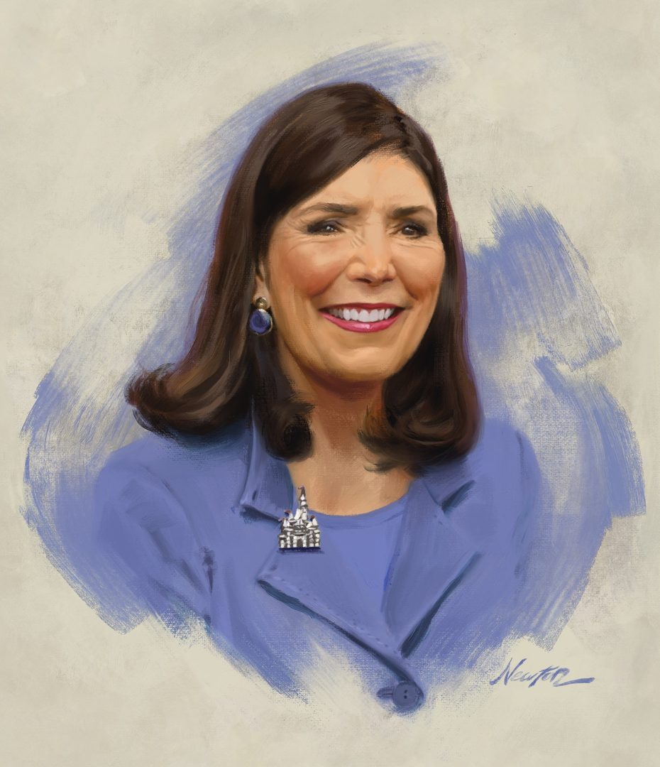 Meg Crofton Ferry Boat Portrait