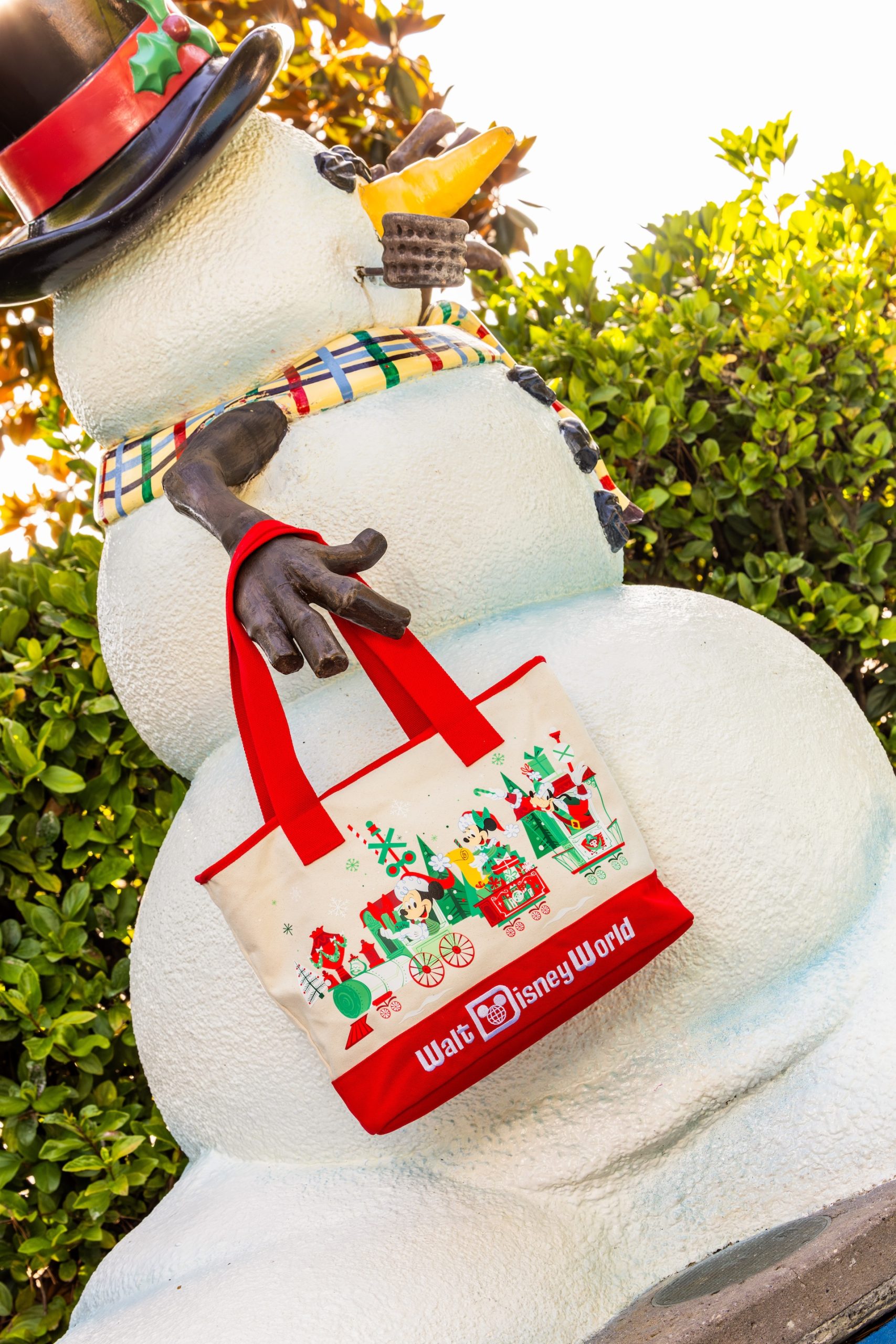 Disney Store Holiday Merchandise Preview Tote Bag