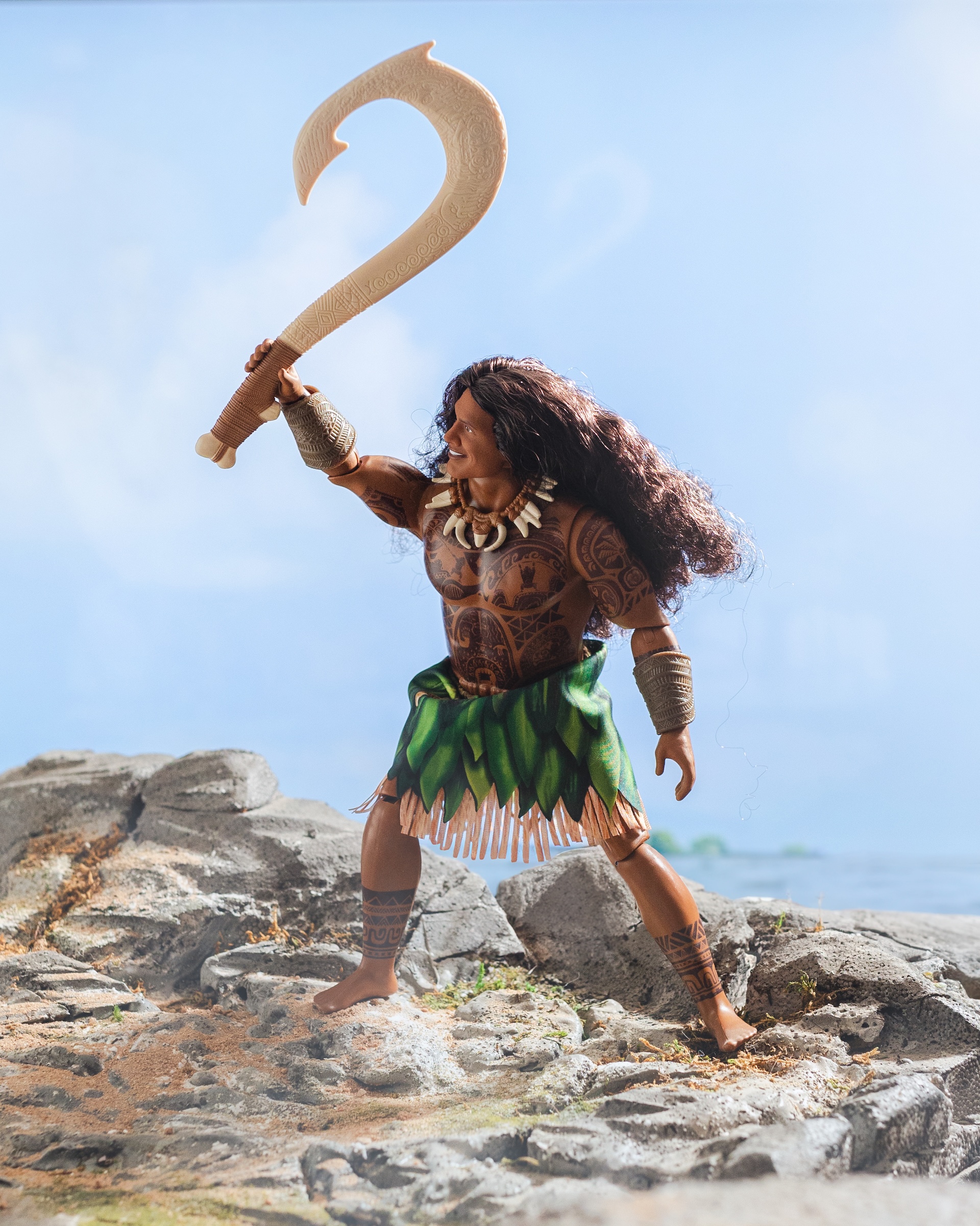 Moana Live Action Products Maui Doll