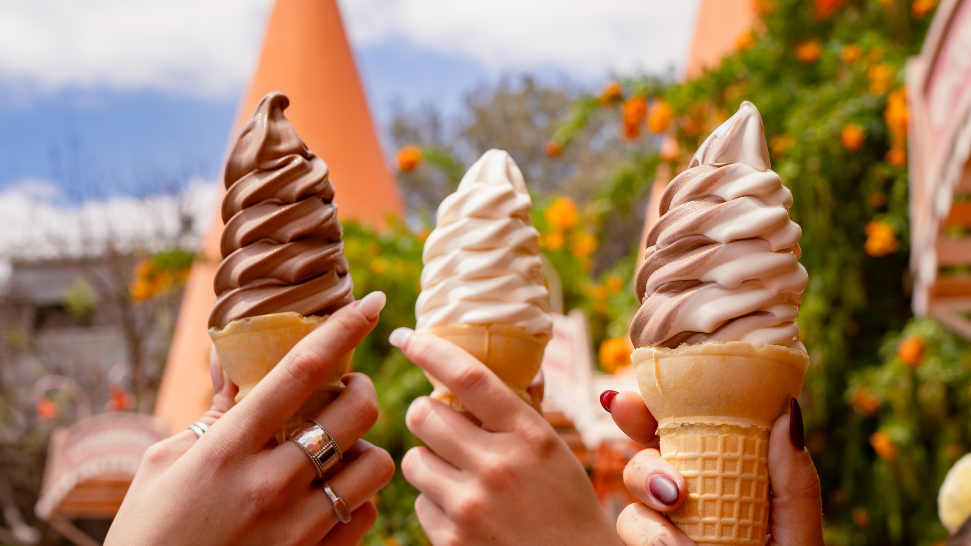 Disneyland Summer Cold Treats Cozy Cone Soft Serve