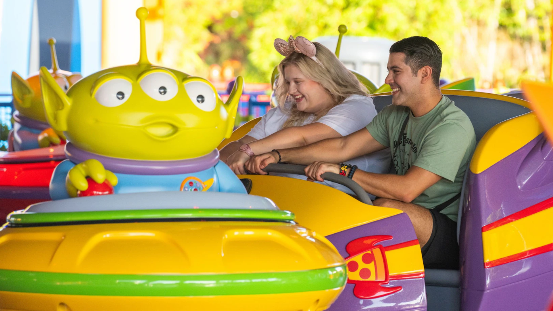 Toy Story Land Alien Swirling Saucers