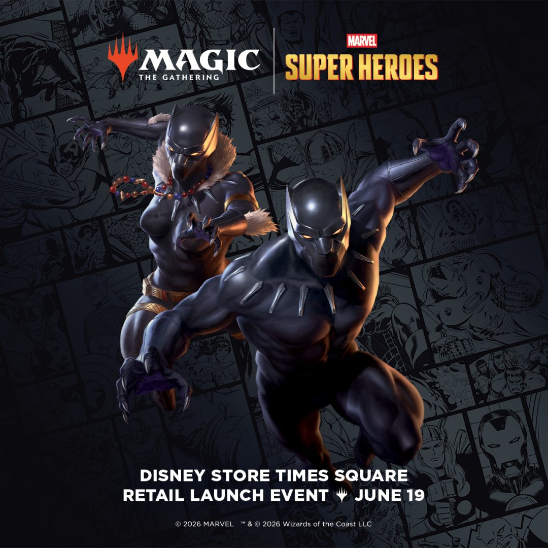 Magic The Gather_Black Panther_Disney Store Times Square_Retail Launch Event