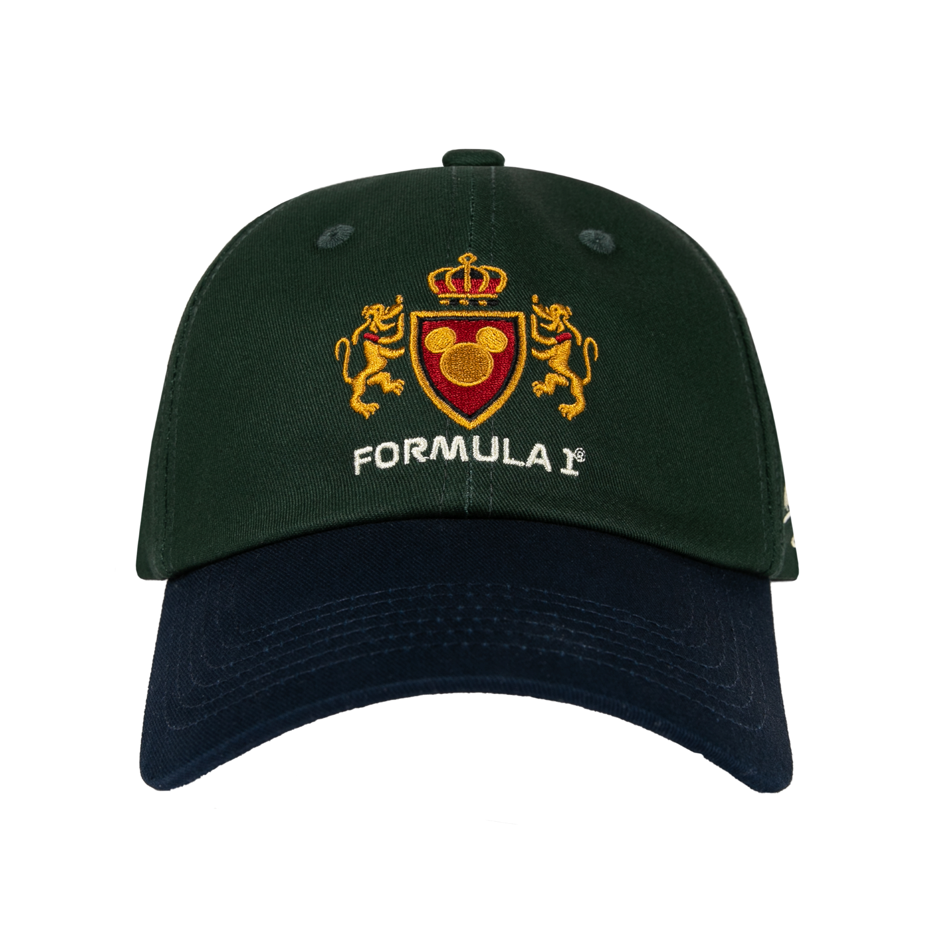 Disney x Formula 1 British 2026 Dad Hat - Racing Green - Front