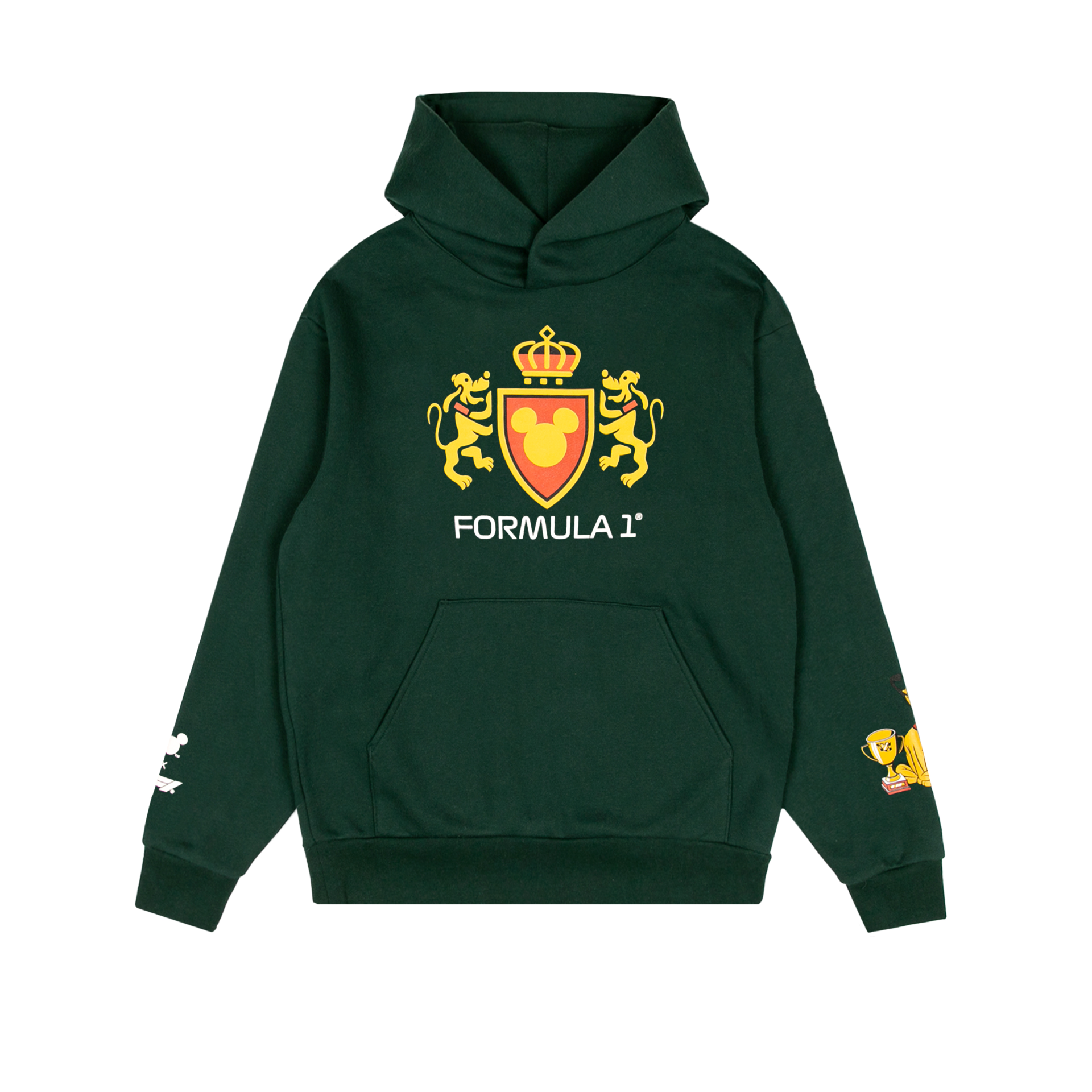 Disney x Formula 1 British 2026 Hoodie - Racing Green - Front