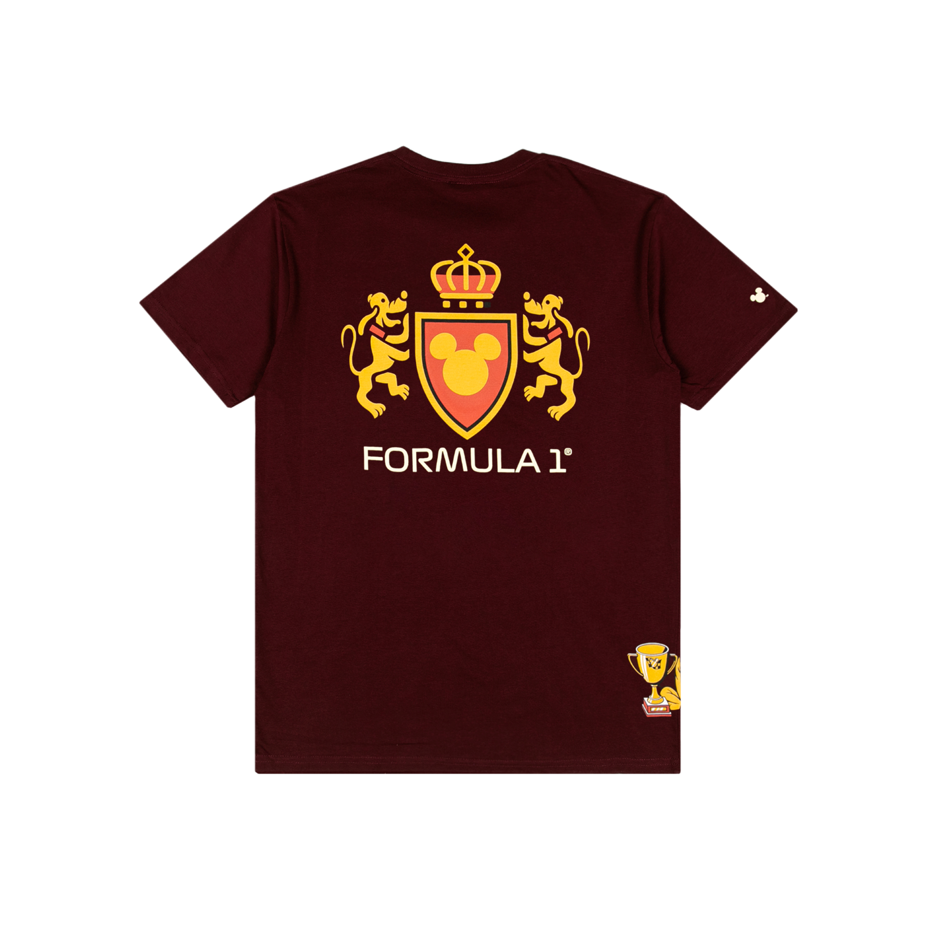 Disney x Formula 1 British 2026 Tee - Burgundy - Back