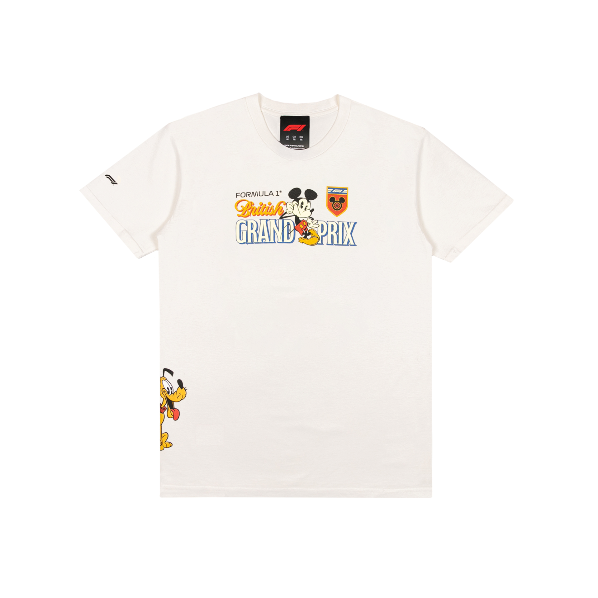 Disney x Formula 1 British 2026 Tee - Ivory - Front