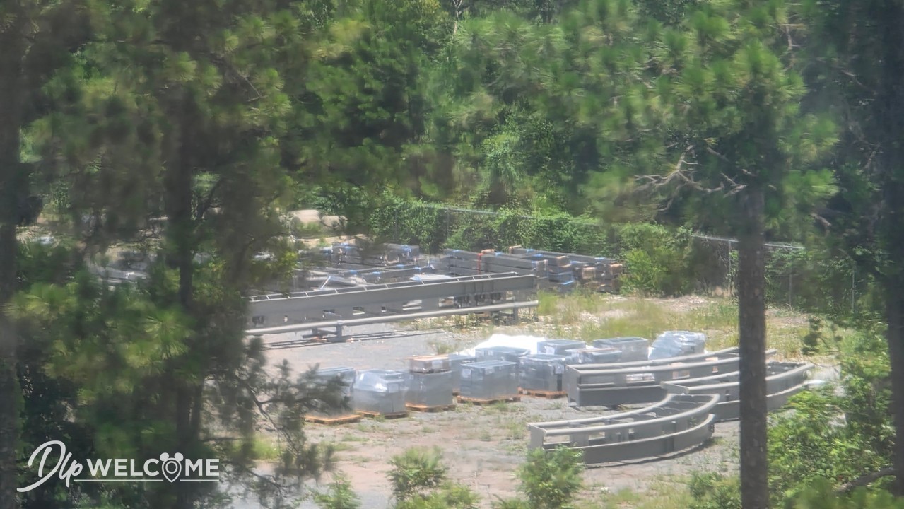 Monsters Inc. Roller Coaster Rails Delivered to Disney's Hollywood Studios
