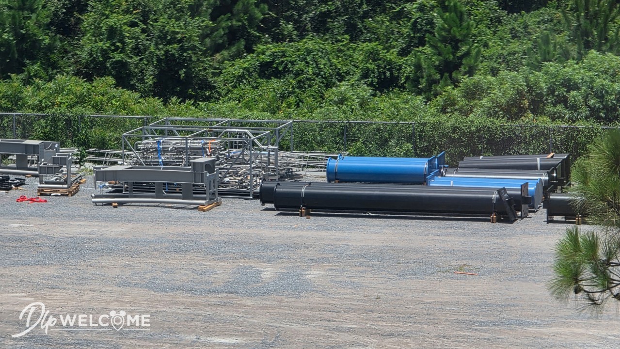 Monsters Inc. Roller Coaster Rails Delivered to Disney's Hollywood Studios