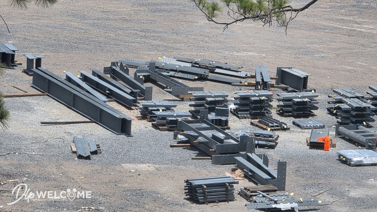 Monsters Inc. Roller Coaster Rails Delivered to Disney's Hollywood Studios