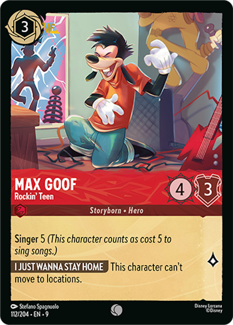 Lorcana TCG Fabled Cards Max Standard
