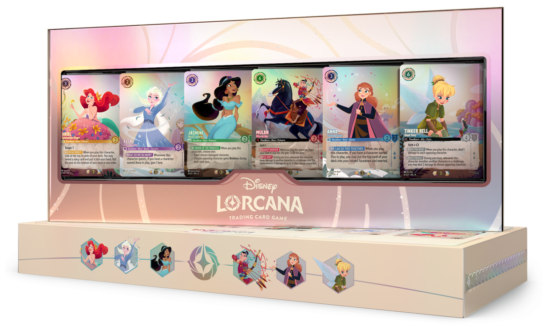 Disney Lorcana Curator’s Collection Set Disney Heroines