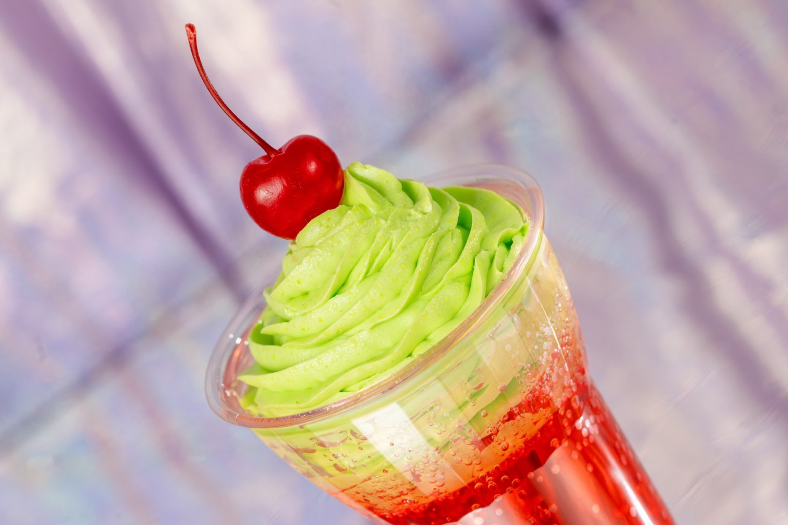DOLE Whip at Disney World - Cherry Limeade Float