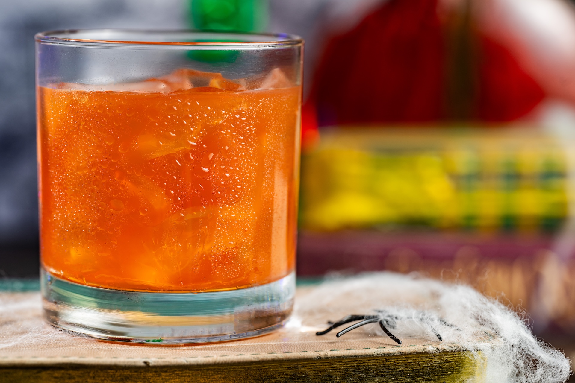 Goblins and Ghoulies: Captain Morgan Original Spiced Rum, Disaronno Originale Liqueur, apple cider, and pomegranate juice (Available during regular park hours and Mickey’s Not-So-Scary Halloween Party; reservations recommended)