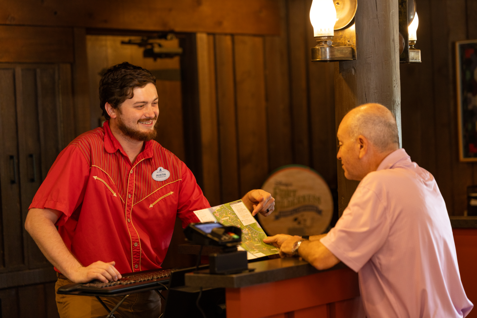 Checking In at Fort Wilderness
