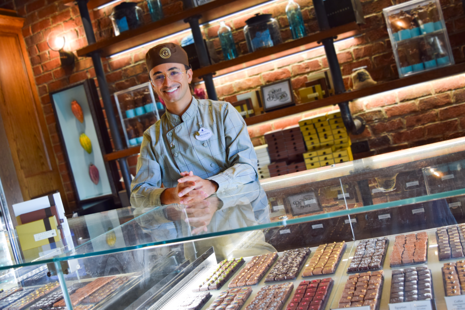 Chef Gregory at The Ganachery