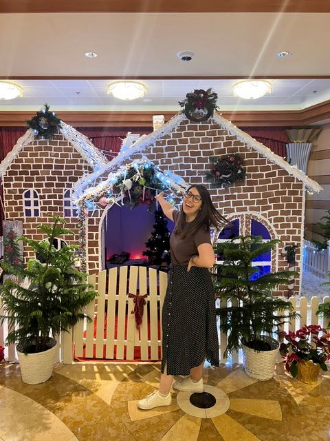 Gingerbread House Disney Cruise Line