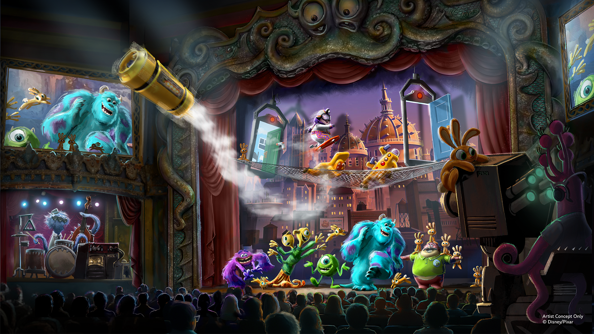 Glob Theater at Monstropolis at Disney's Hollywood Studios