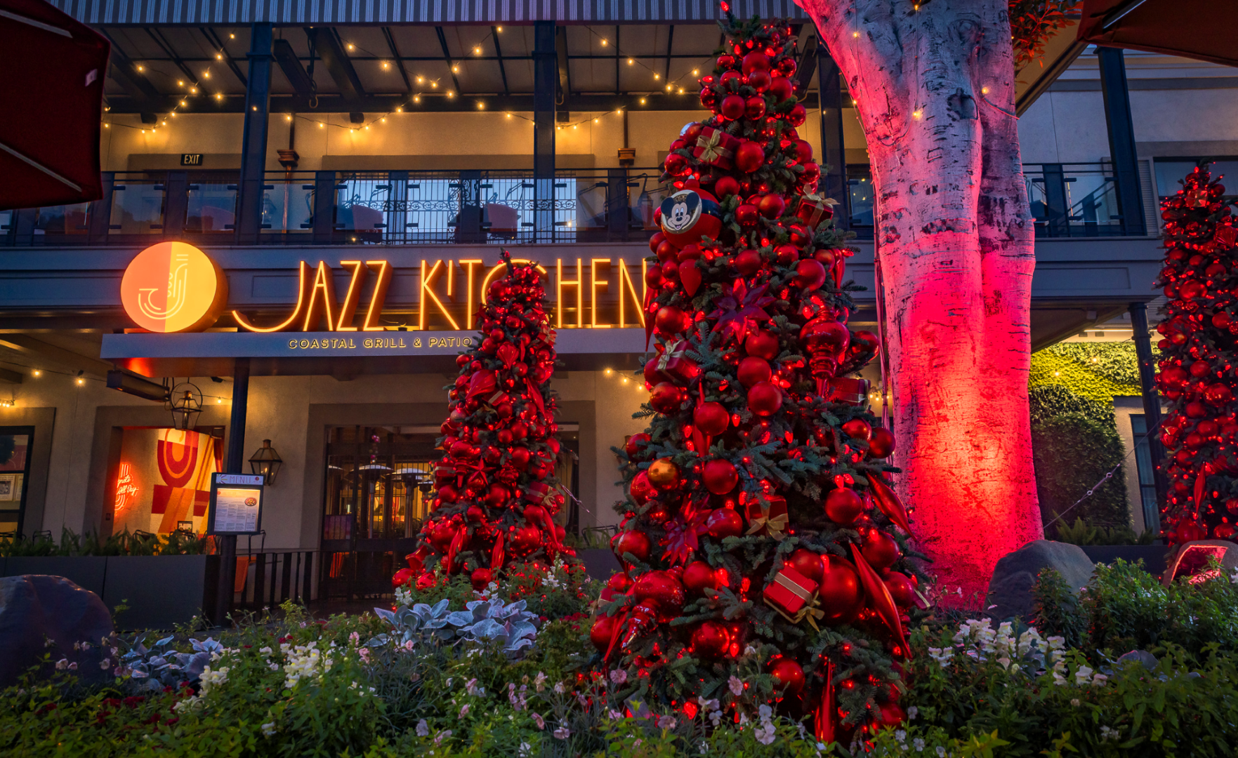 Holiday Christmas Trees Downtown Disney