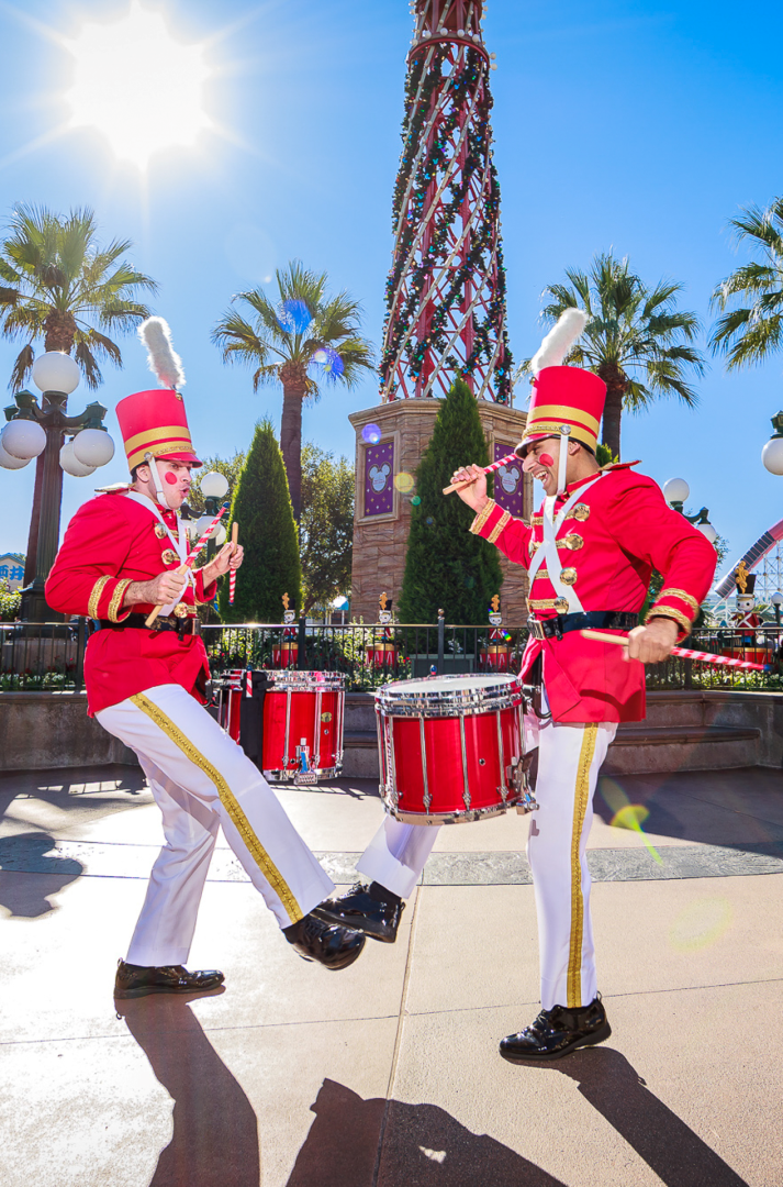 Holiday Drummers California Adventure