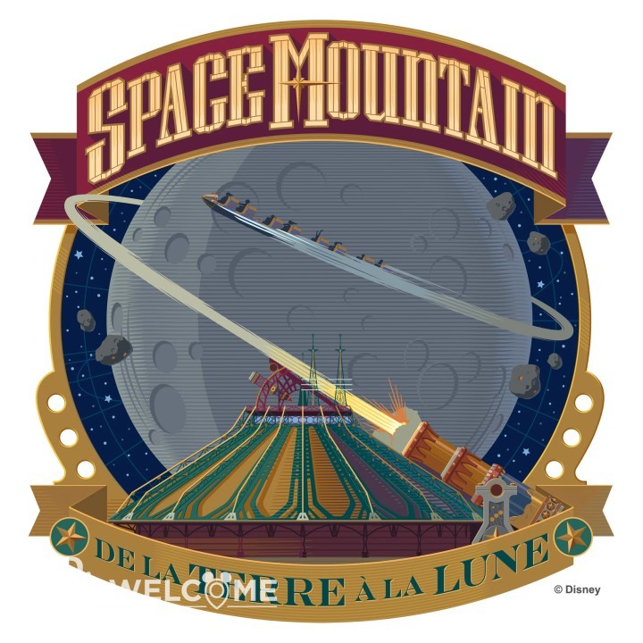 Space Mountain: From the Earth to the Moon Returns to Disneyland Paris!