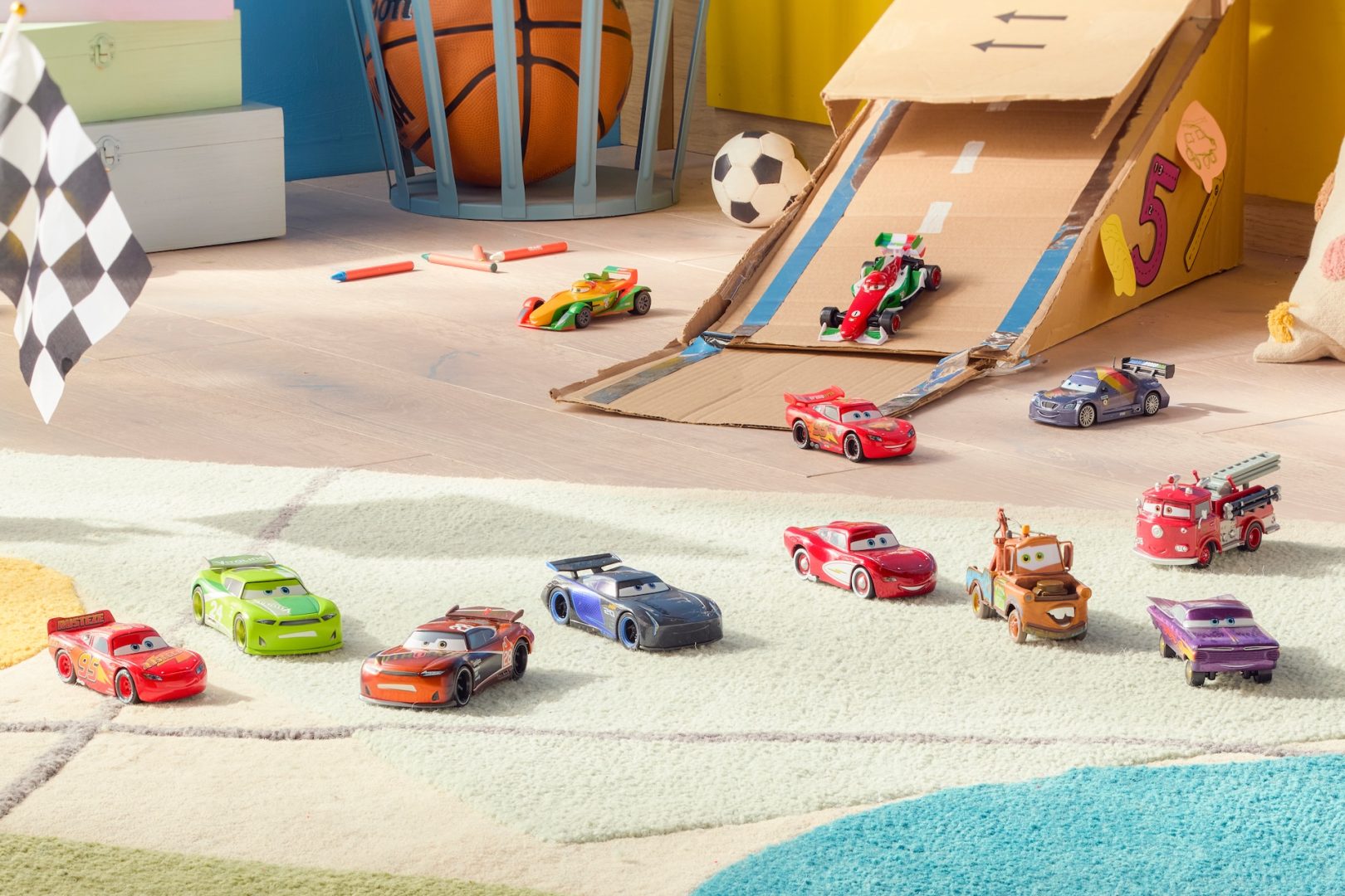 Cars Die Cast Vehicle Play Set
