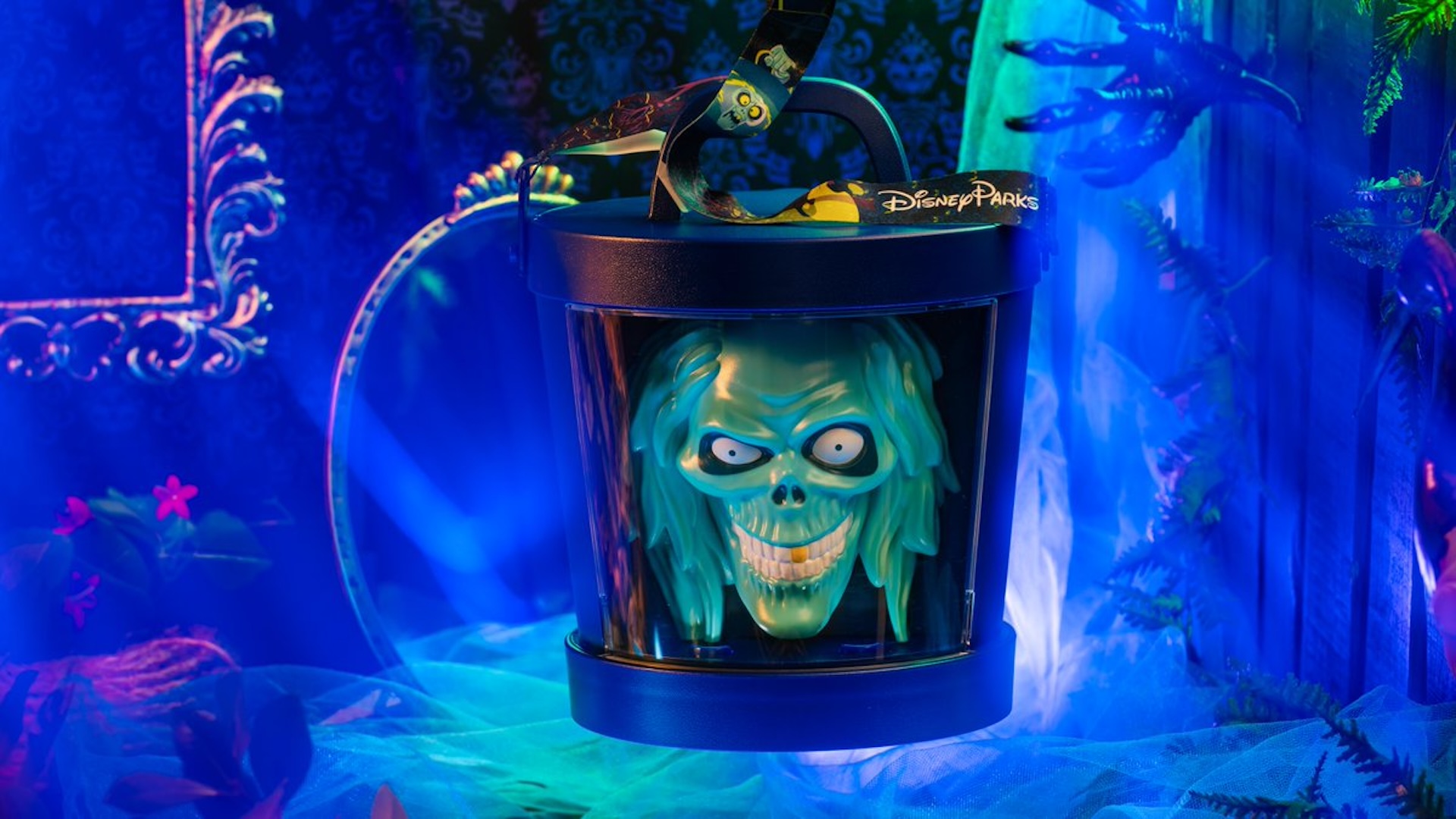 Haunted Mansion Hatbox Ghost Bucket
