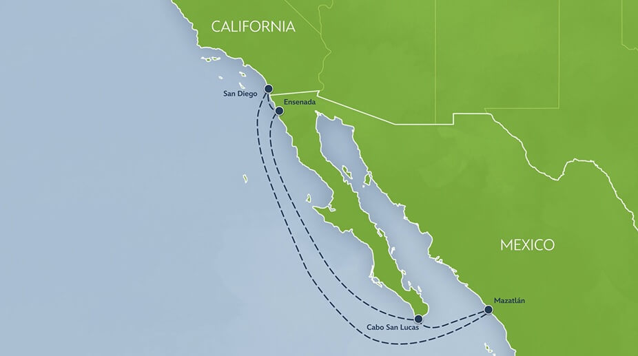 7-night puerto vallarta cabo mazatlan disney cruise itinerary