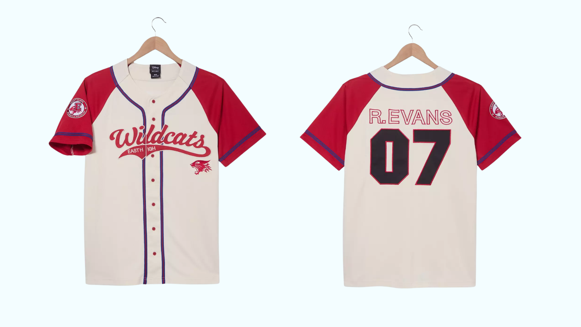High School Musical Baseball Jerseys